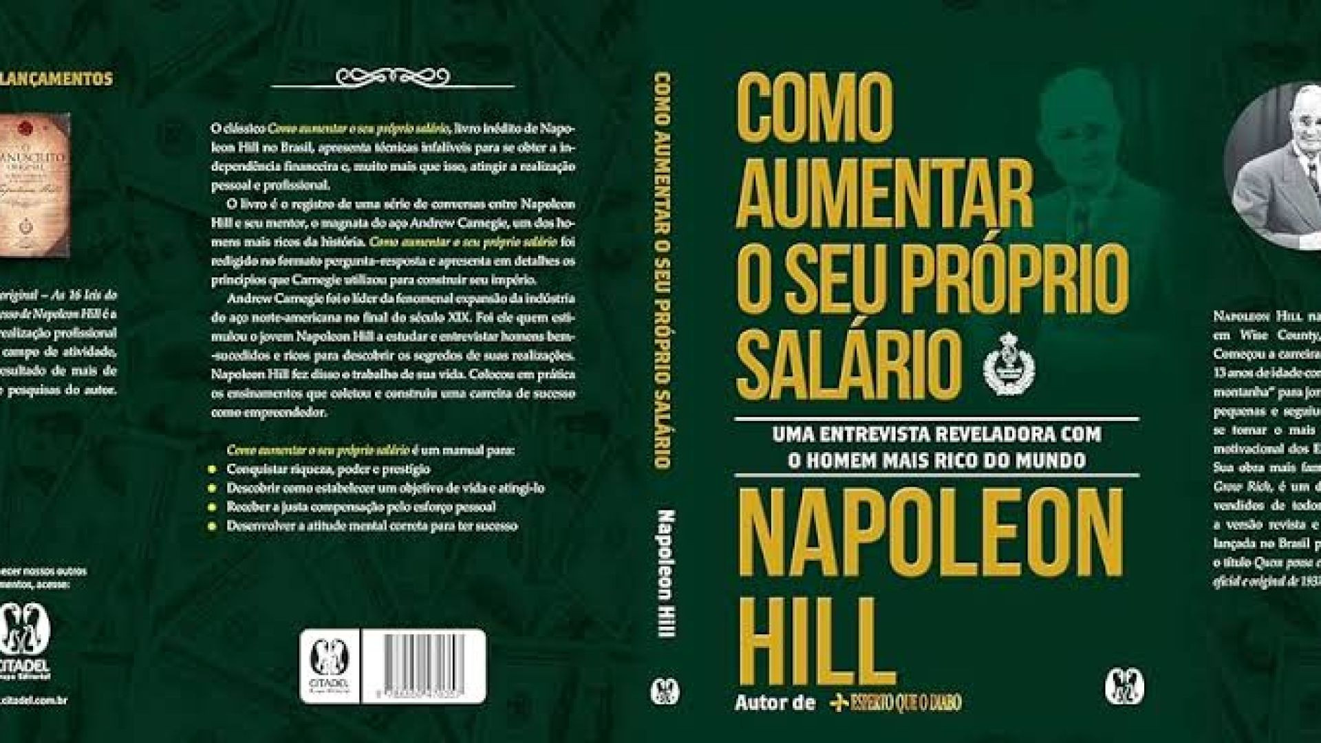 Livro - Napoleon Hill - Como Aumentar o Seu Próprio Salário