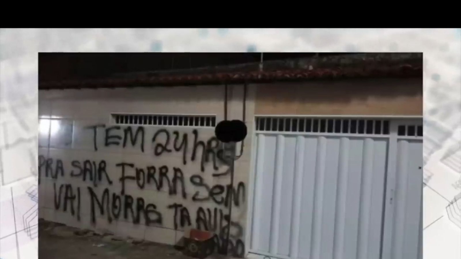 Polícial é obrigado sair da própria casa pra não morrer